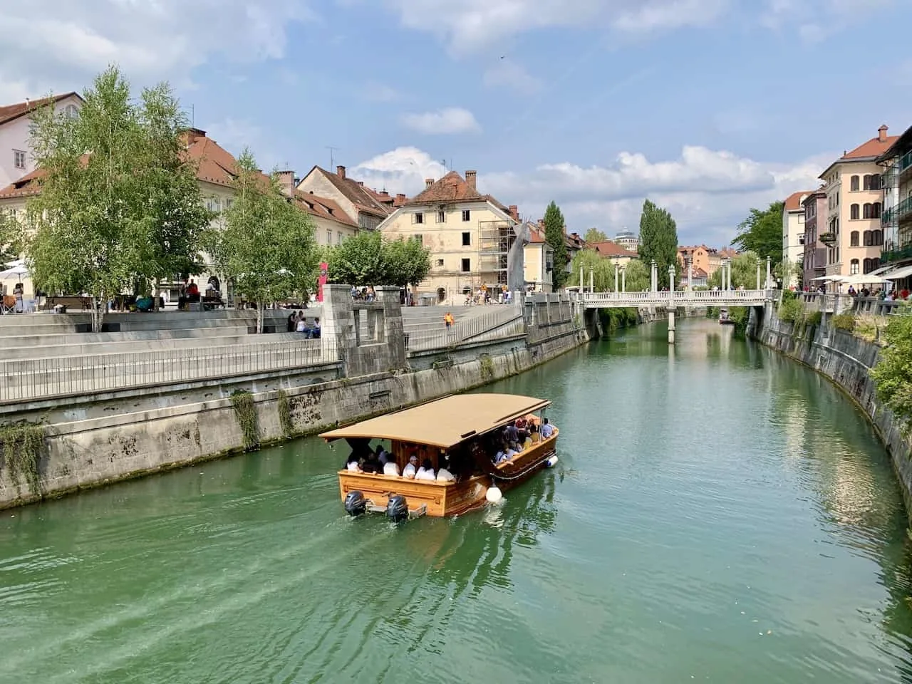 Ljubljanica River Boat