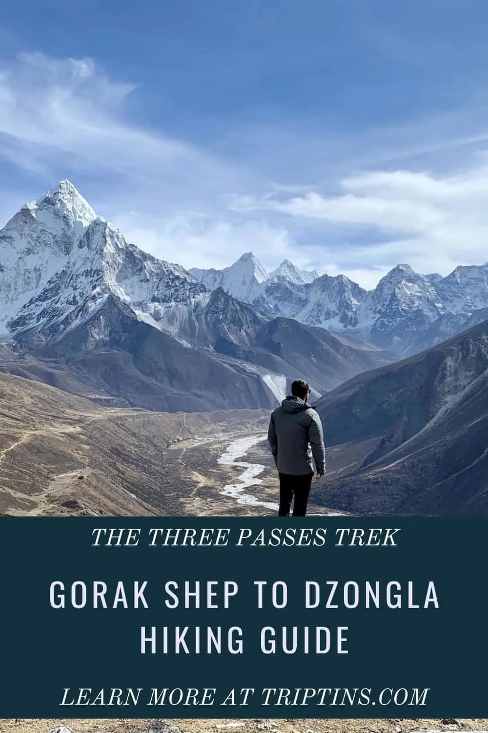 Hiking Gorak Shep to Dzongla
