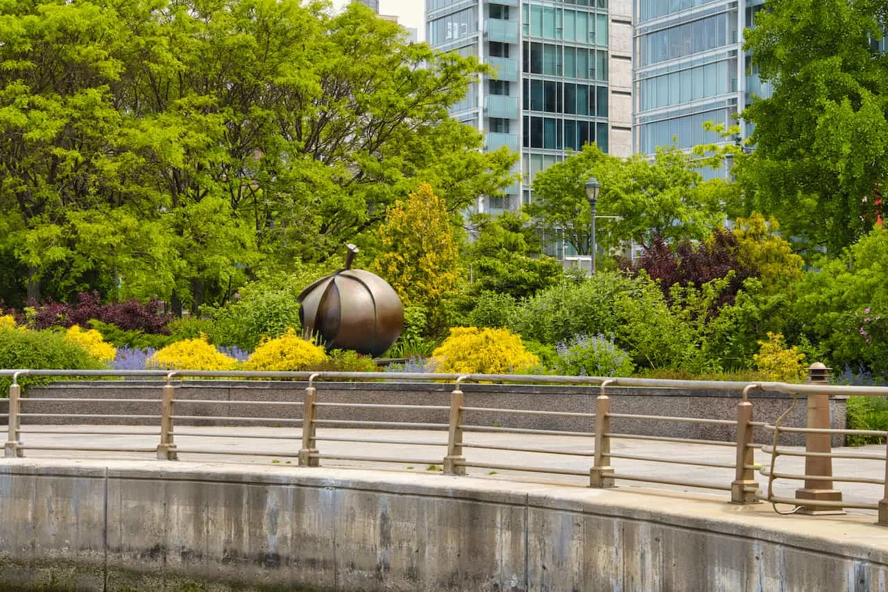 Hudson River Park Greenery