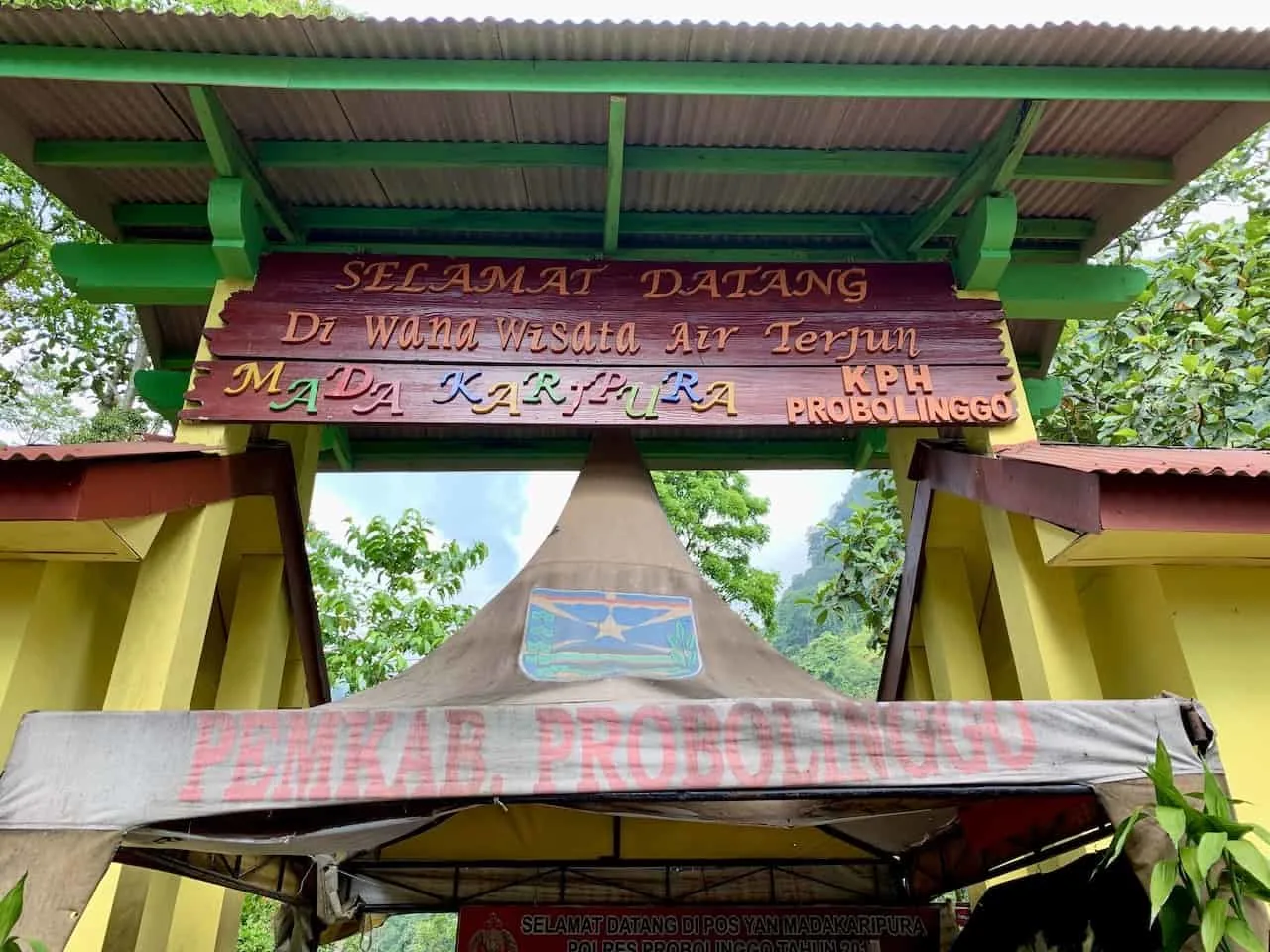 Madakaripura Entrance