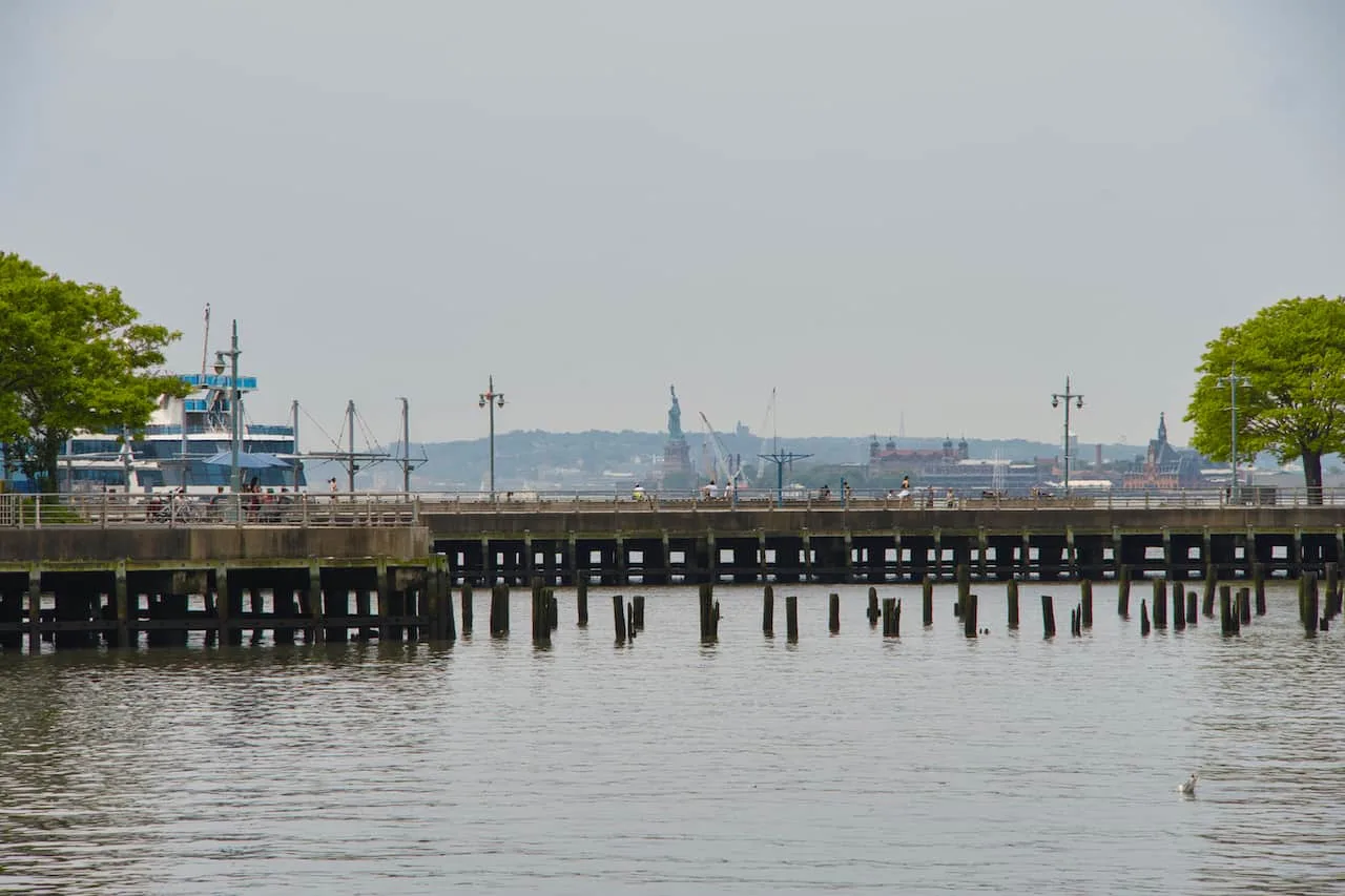 Statue of Liberty Hudson River Greenway