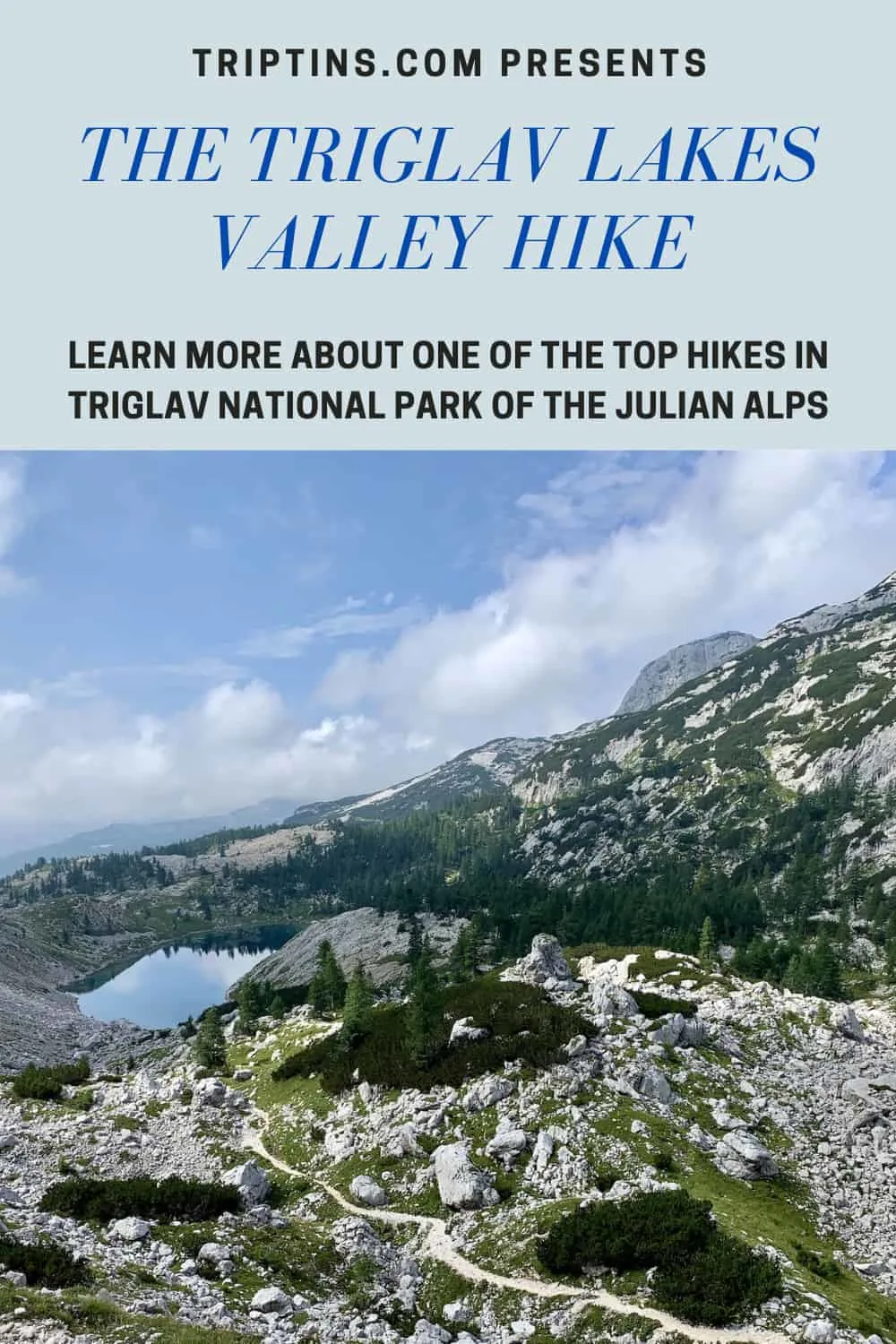Triglav Lakes Hike Julian Alps Slovenia