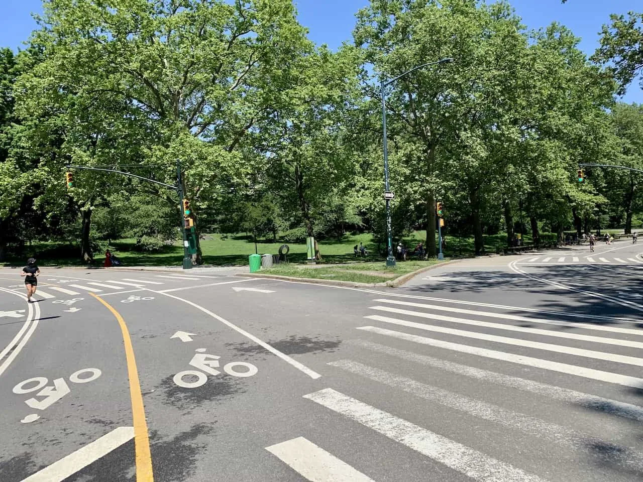 Central Park Loop Intersection