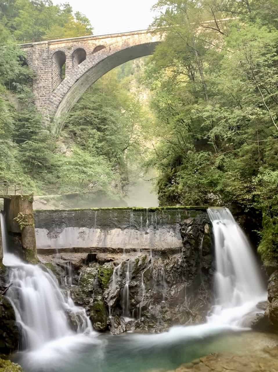 Bled Waterfall Bridge