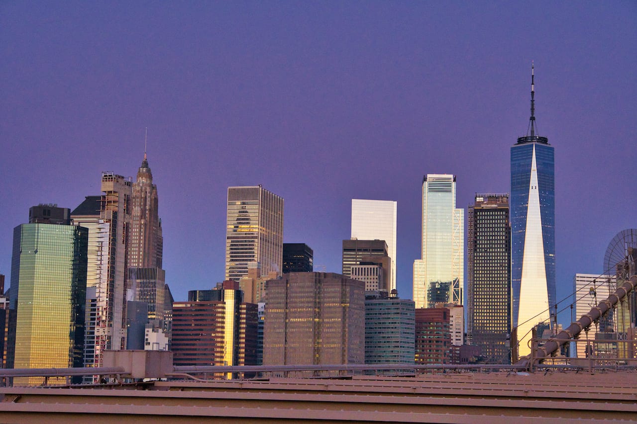 NYC Skyline Sunrise