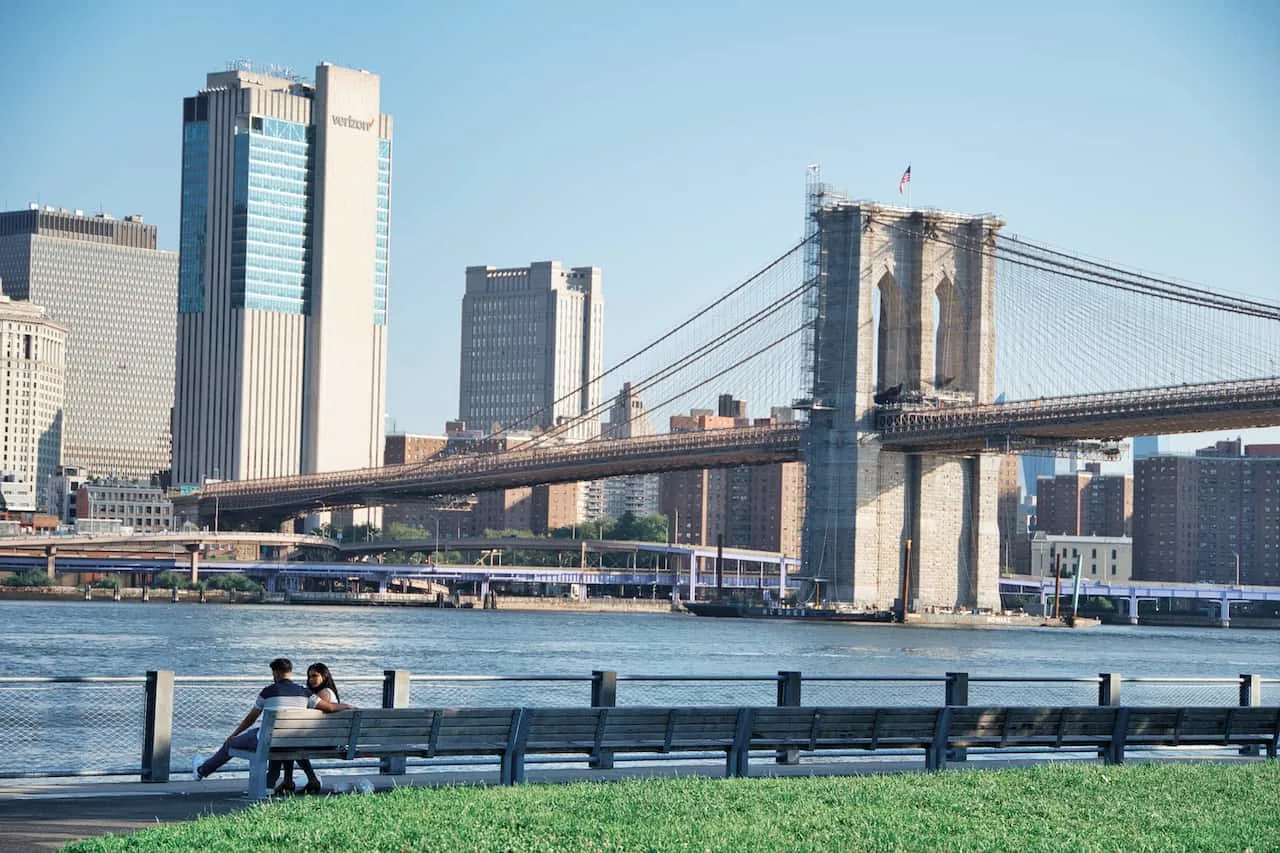 Karte des Brooklyn Bridge Parks