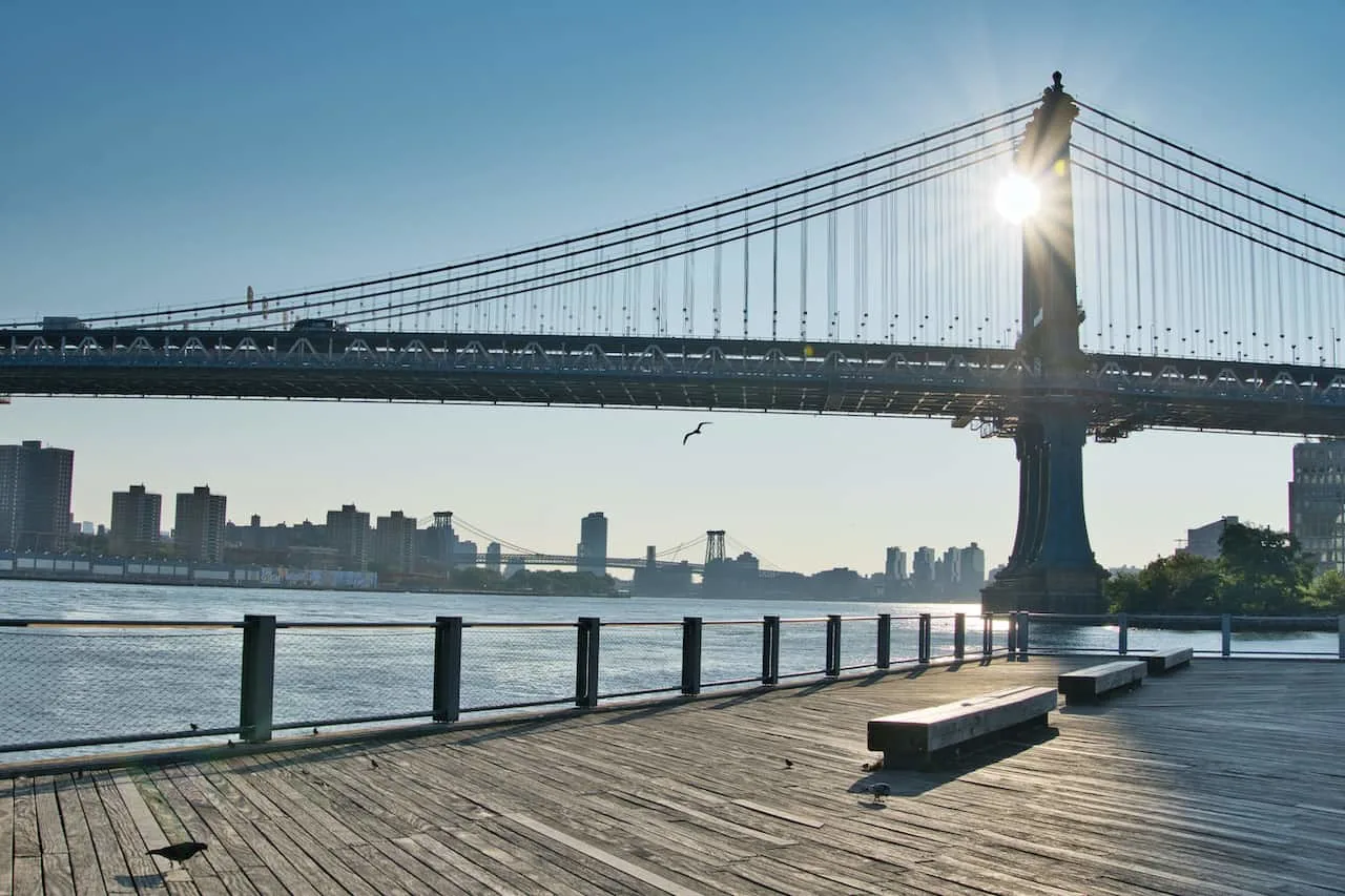 Manhattan Bridge View from Brooklyn