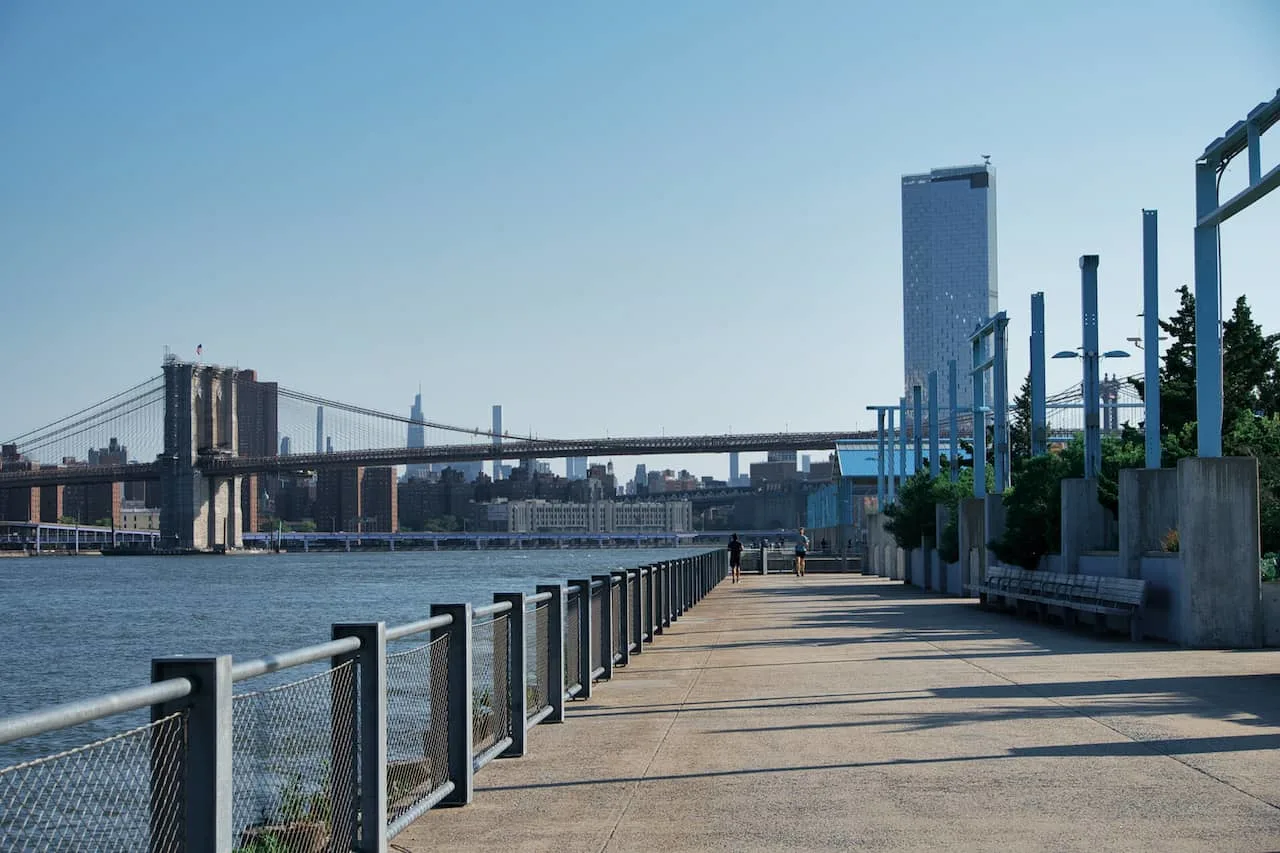 Karte des Brooklyn Bridge Parks