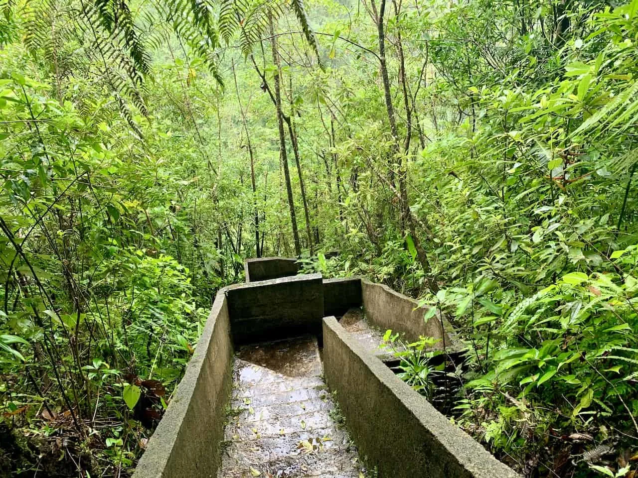 Catarata del Toro Stairs