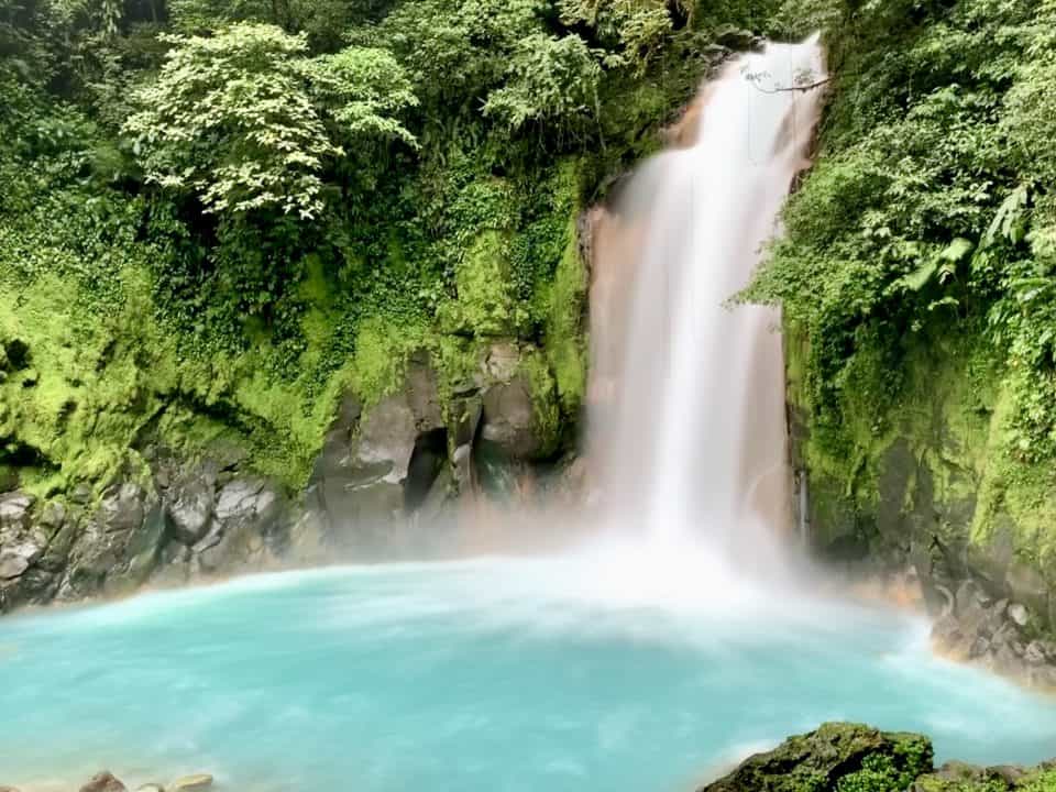 Visiting Rio Celeste Waterfall of Costa Rica | Hike, Map & Tips | TripTins