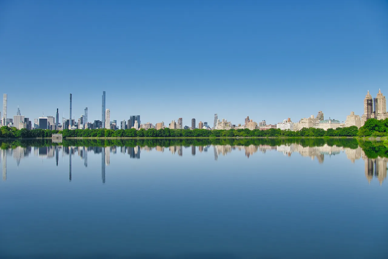 Central Park Reservoir Summer