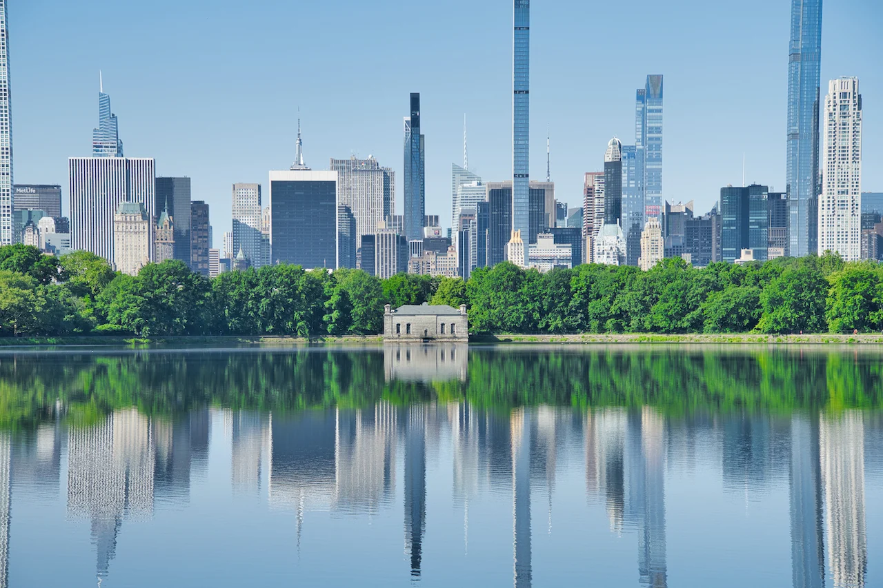 NYC Skyline Reservoir