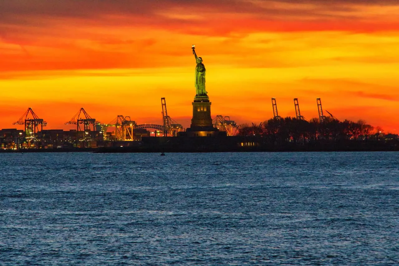 Statue of Liberty Colors