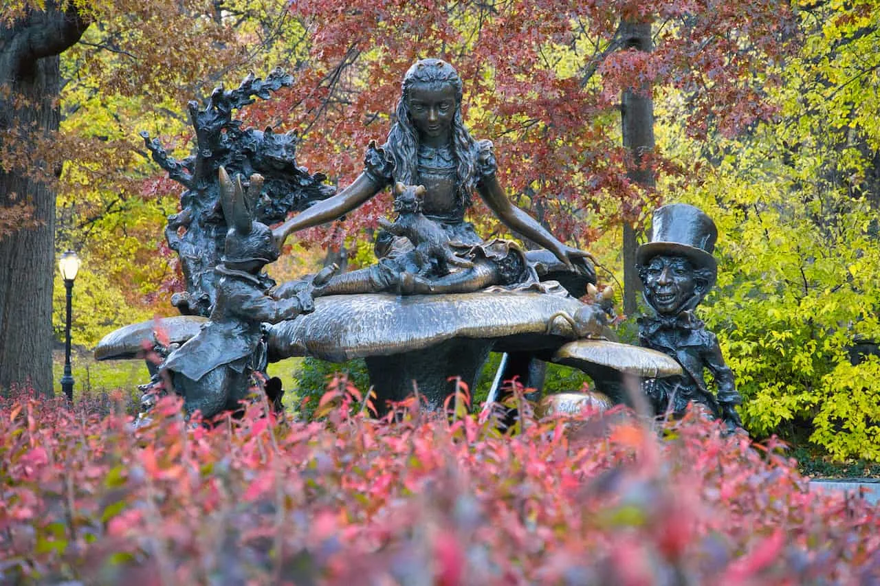 Alice and Wonderland Statue