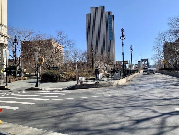 Where To Find The Brooklyn Bridge Pedestrian Entrance On BOTH Sides