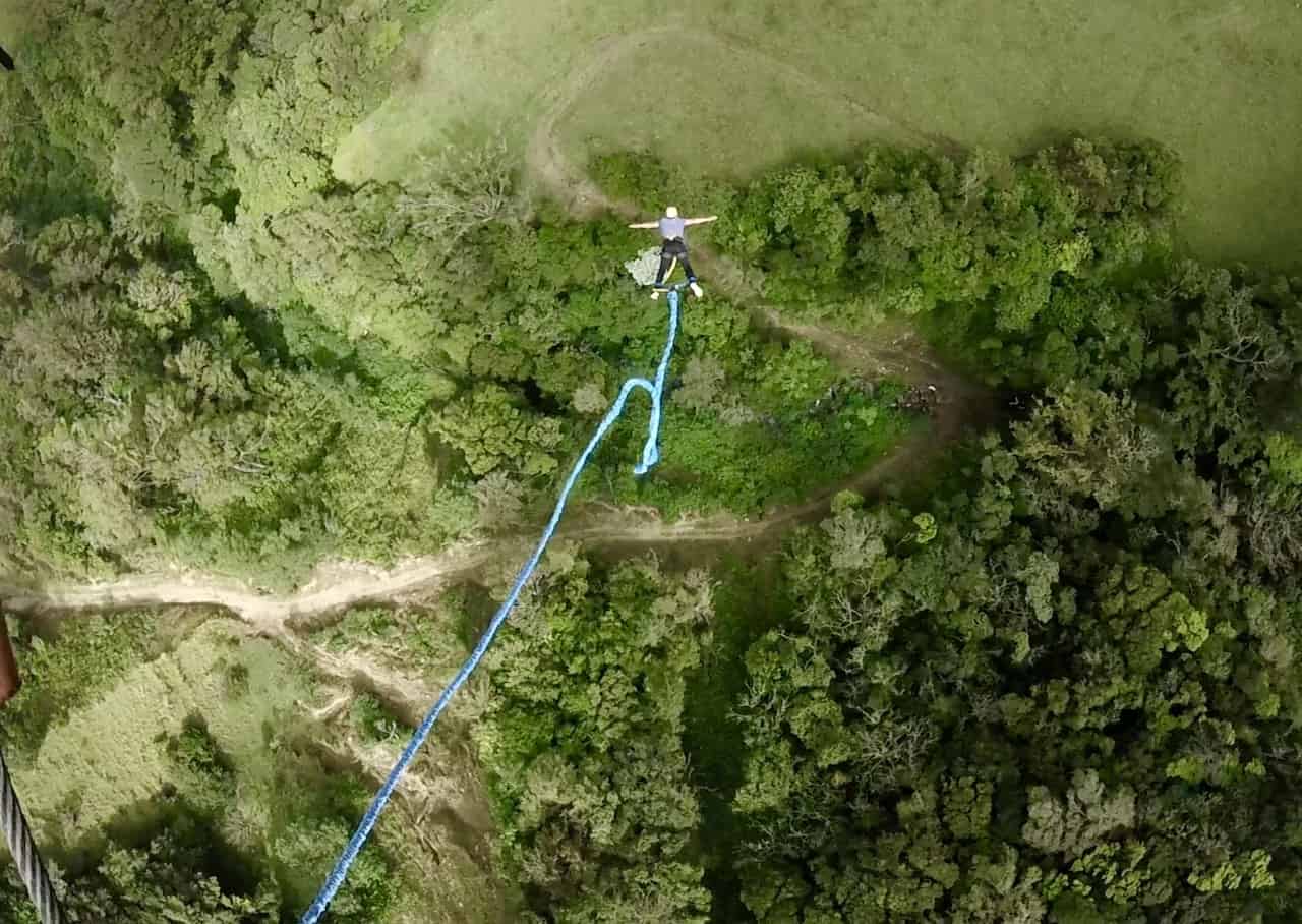 Bungee Jumping in Costa Rica
