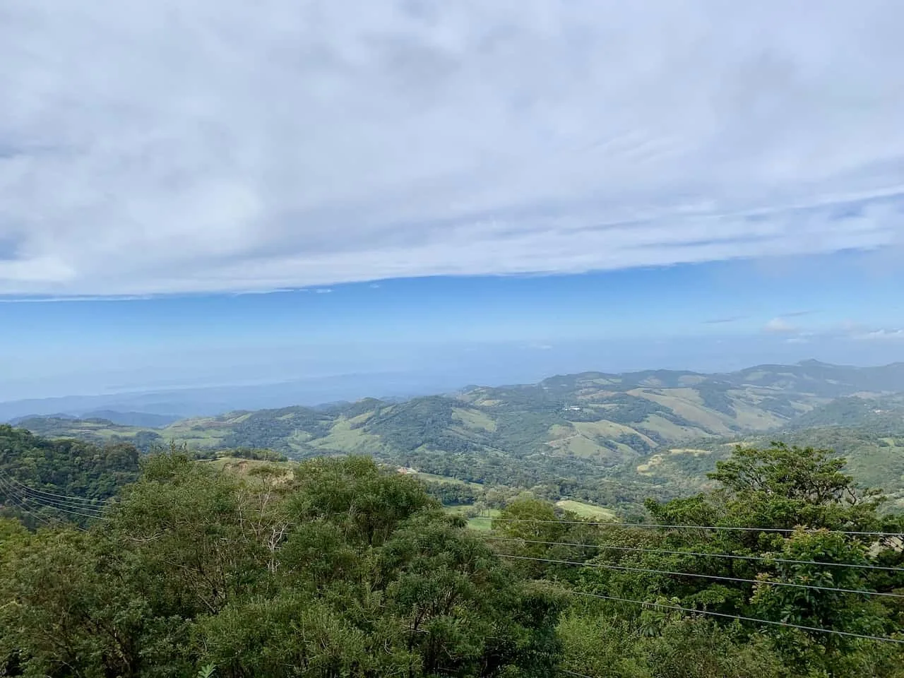 Zip Lining Costa Rica Views