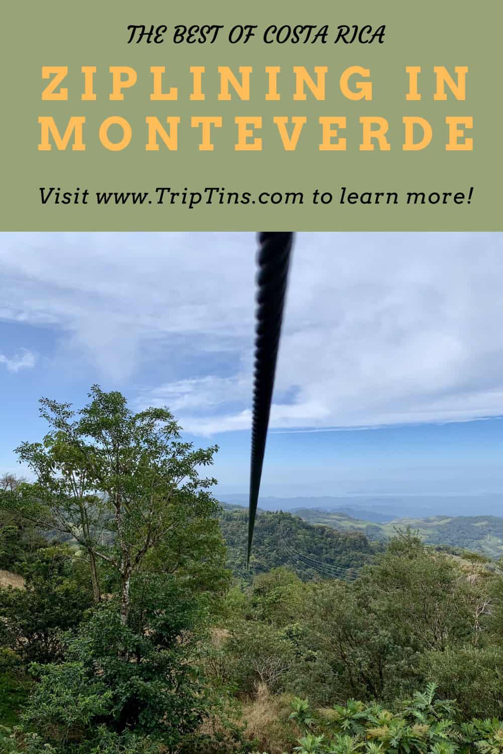 Zip Lining in Monteverde