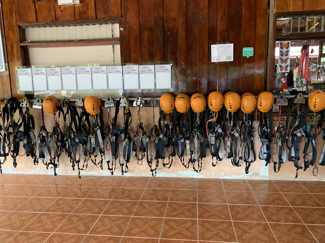 Ziplining Equipment Costa Rica