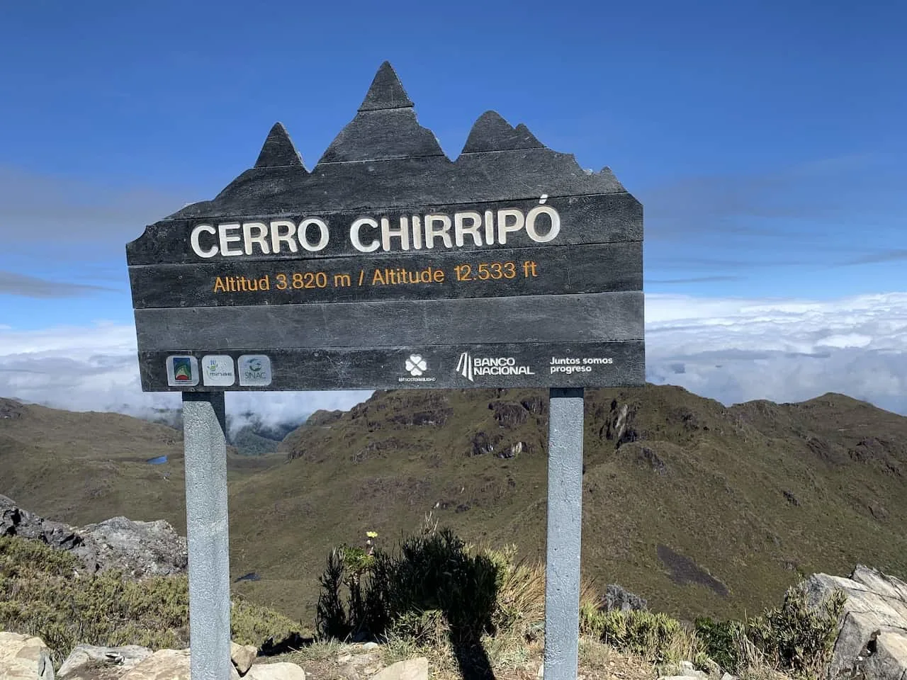 Cerro Chirripo Summit
