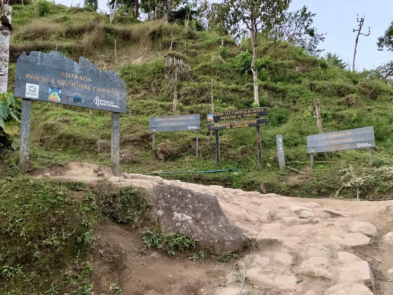 Cerro Chirripo Trail Entrance