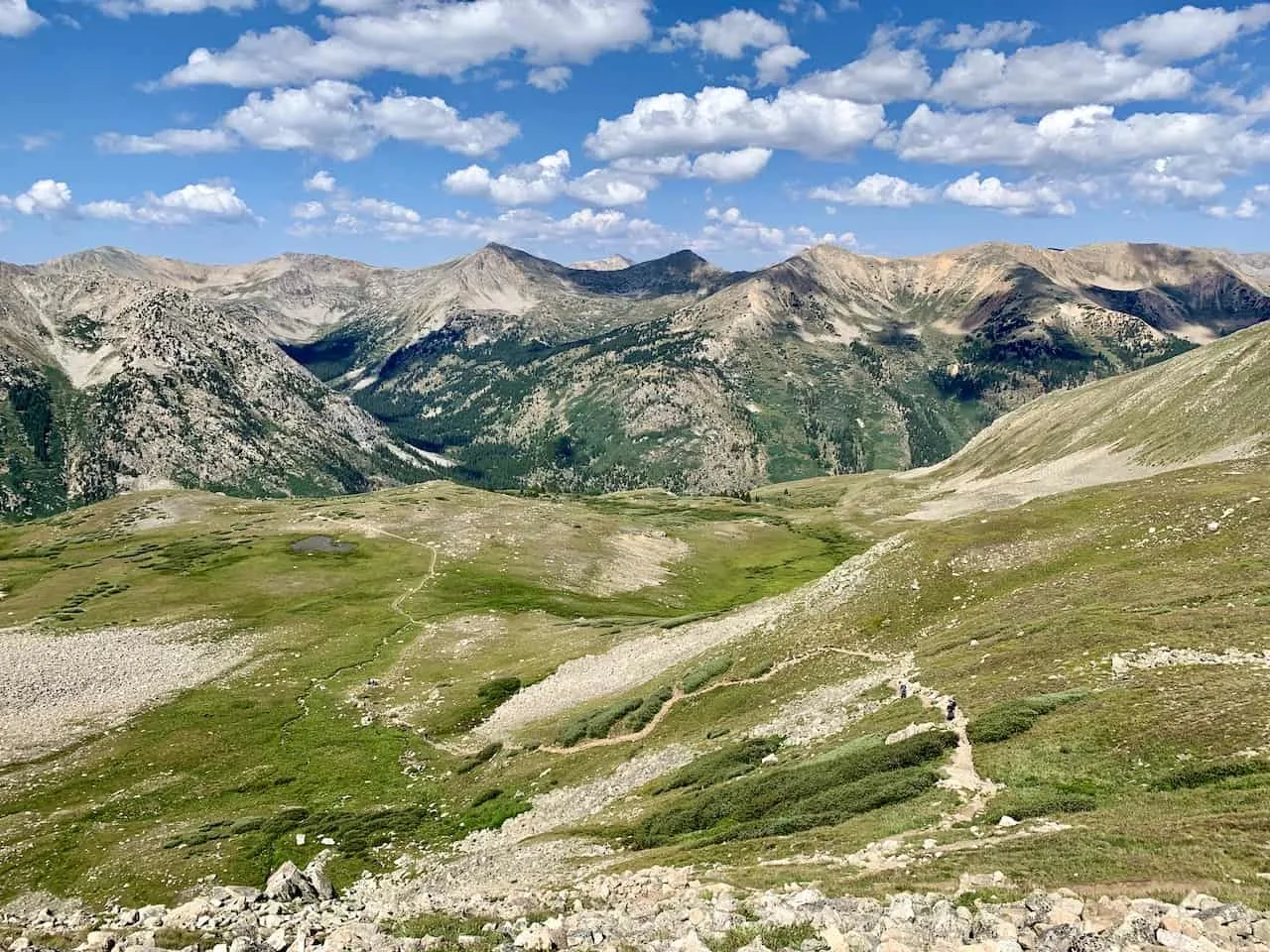 Hike Down Huron Peak