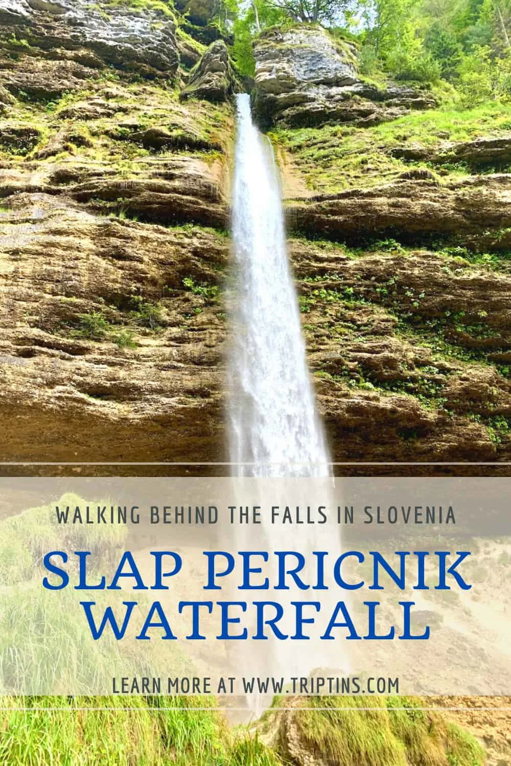 Pericnik Falls Slovenia
