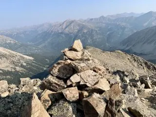 Rock Cairns Colorado 14ers