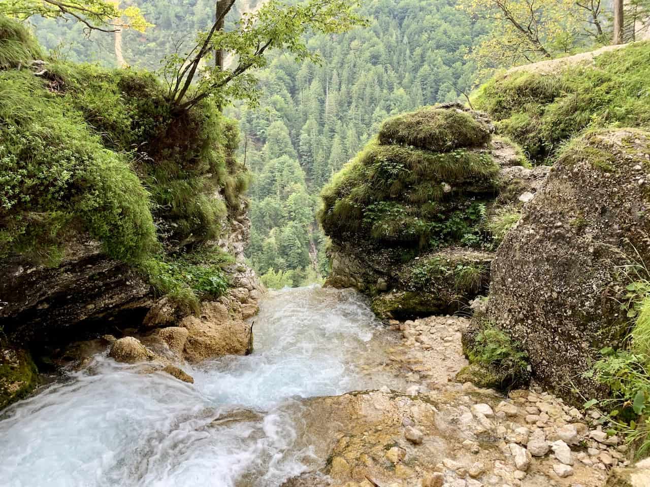 Slovenia Pericnik Waterfall