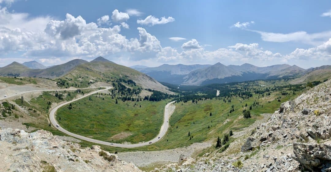 A Scenic Drive On Cottonwood Pass Of Colorado Trails Views Map   Cottonwood Pass Panorama 1080x562 