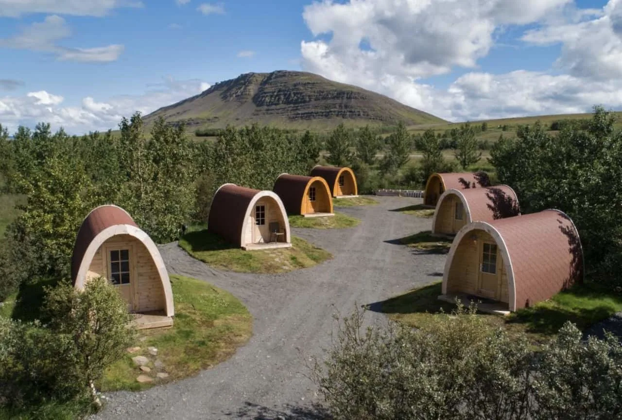 Fossatun Camping Pods