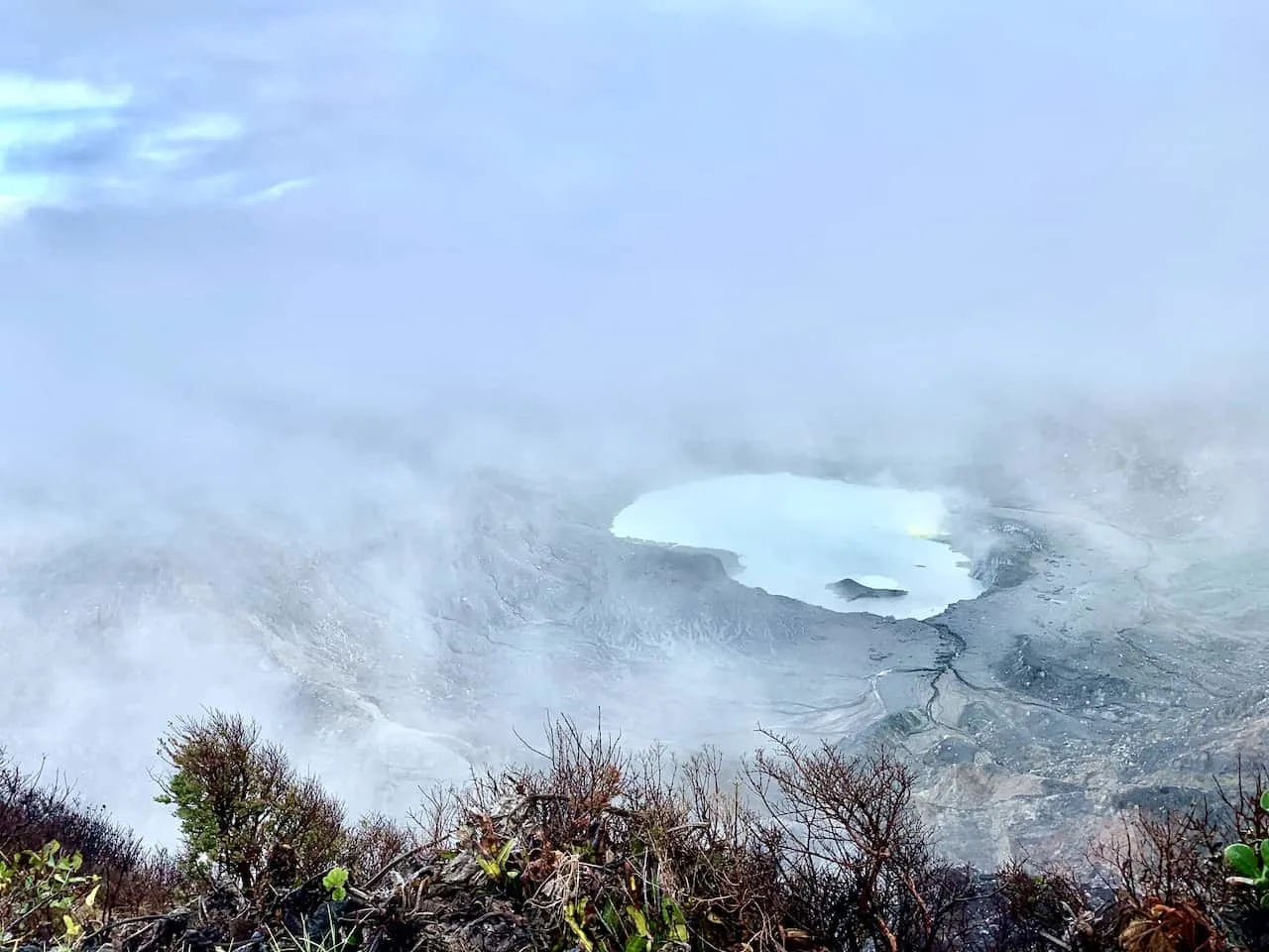 Poas Volcano Crater