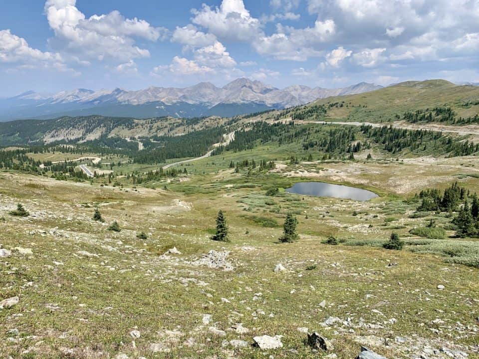 A Scenic Drive On Cottonwood Pass Of Colorado Trails Views Map   View From Cottonwood Pass 960x720 