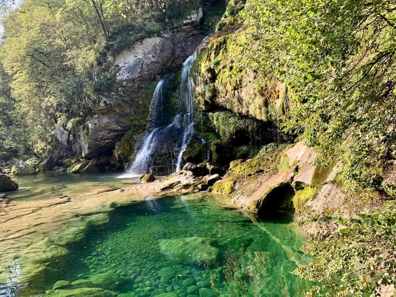 Bovec Waterfall Slovenia