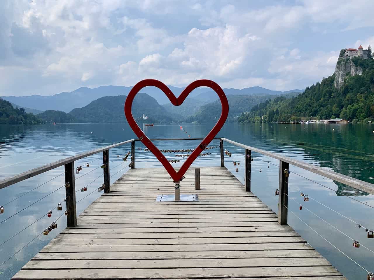 Lake Bled Heart
