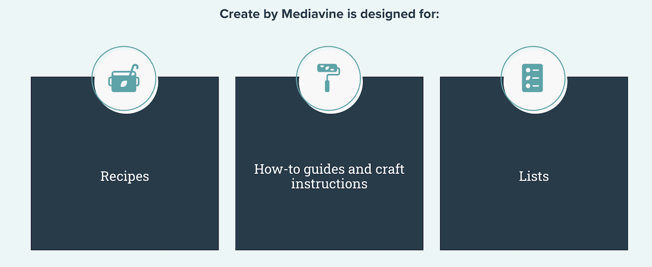 Mediavine Create