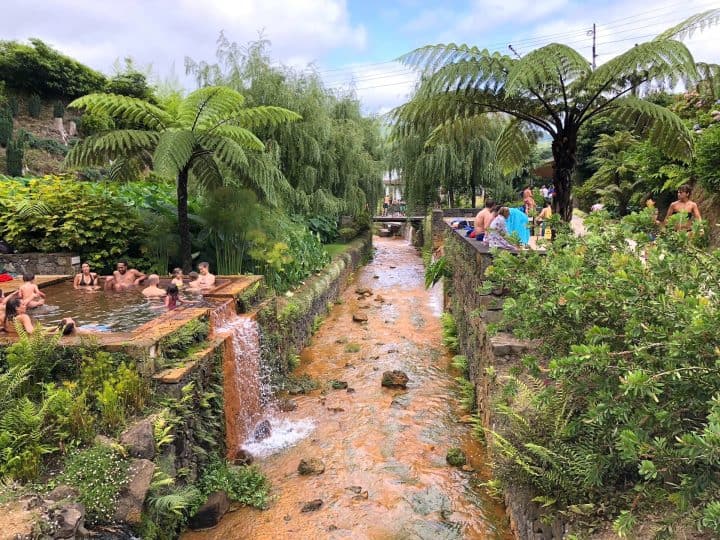 Visiting Poca Da Dona Beija | Relaxing Thermal Baths of Furnas