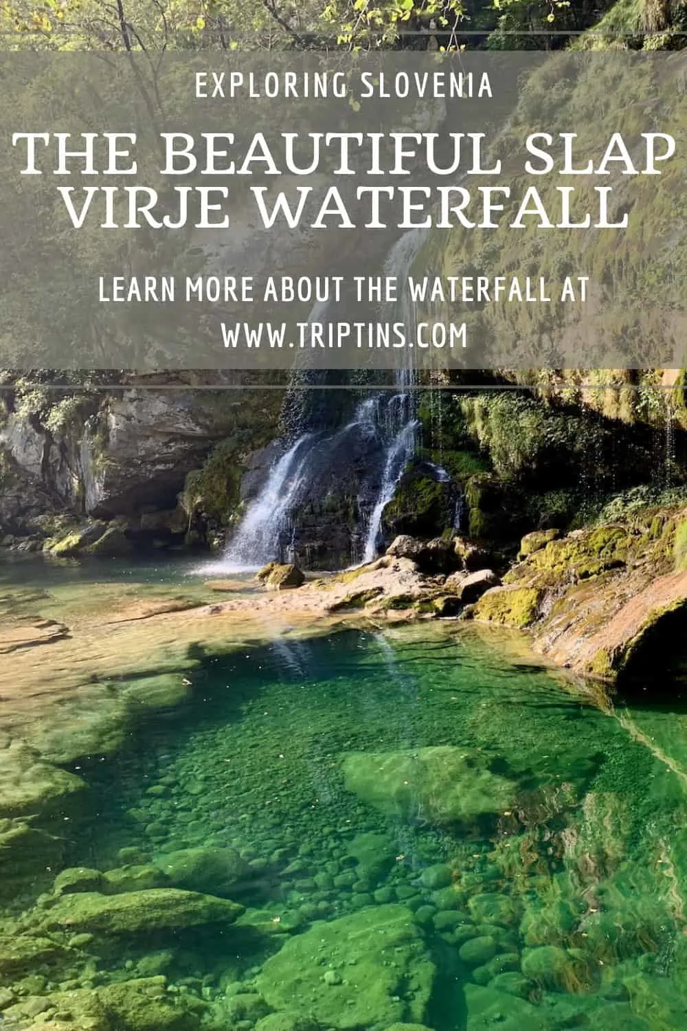 Slap Virje Waterfall Slovenia
