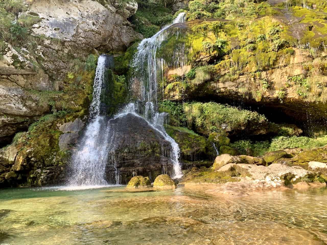 Virje Waterfall Bovec