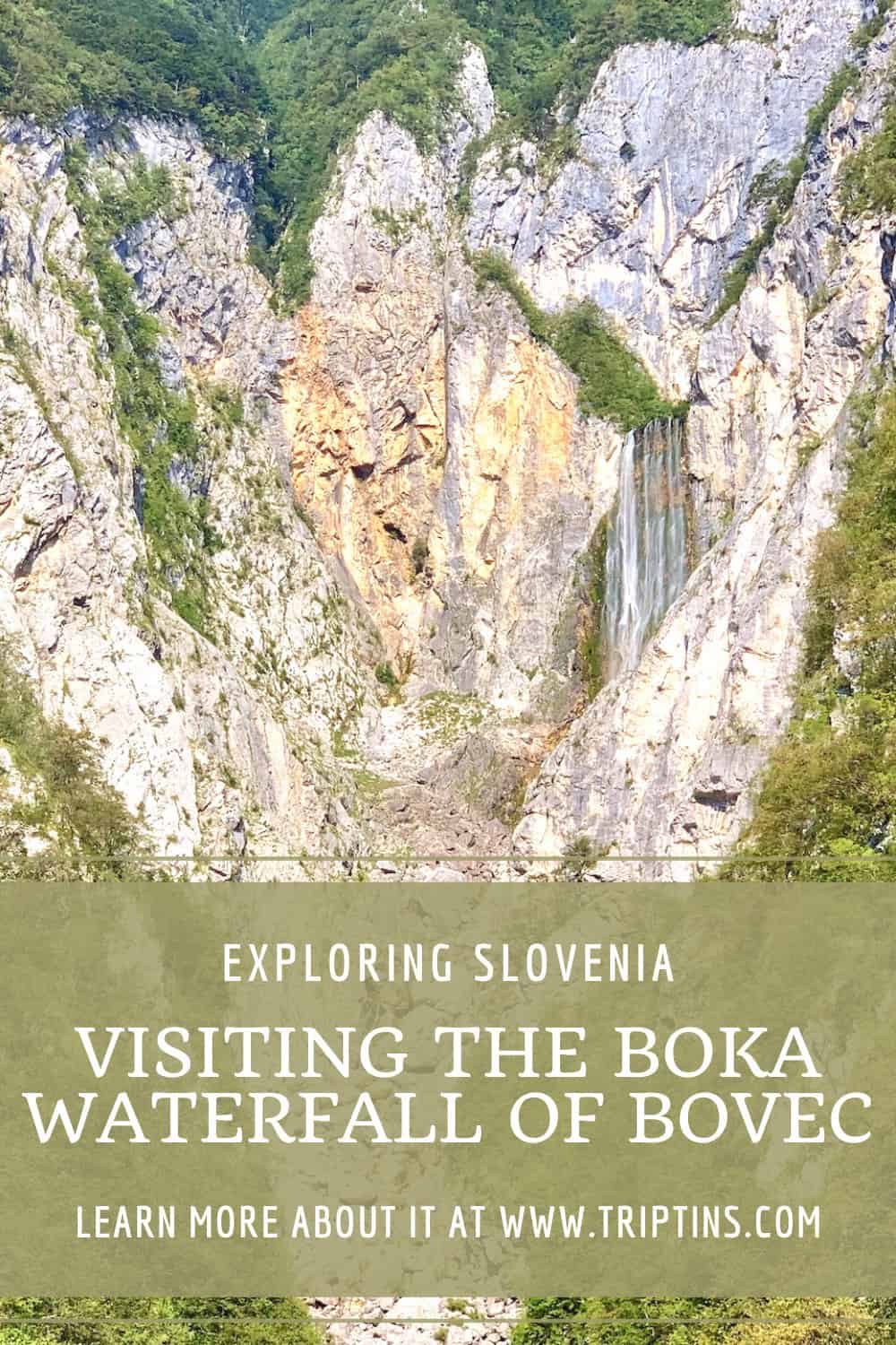 Boka Waterfall Bovec