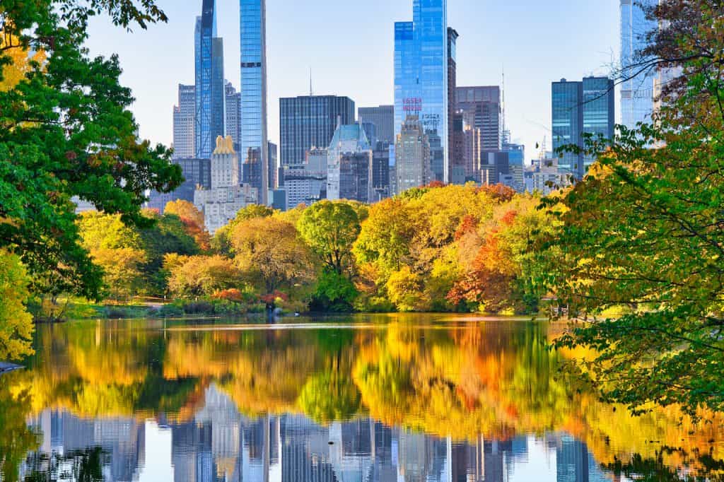 Central Park Fall Foliage Guide | 2023 Best Locations & Foliage Map