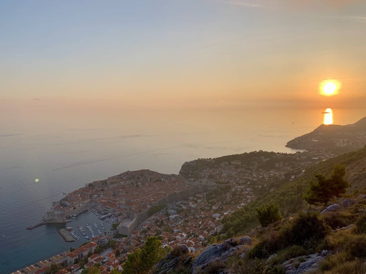 Dubrovnik Sunset Croatia