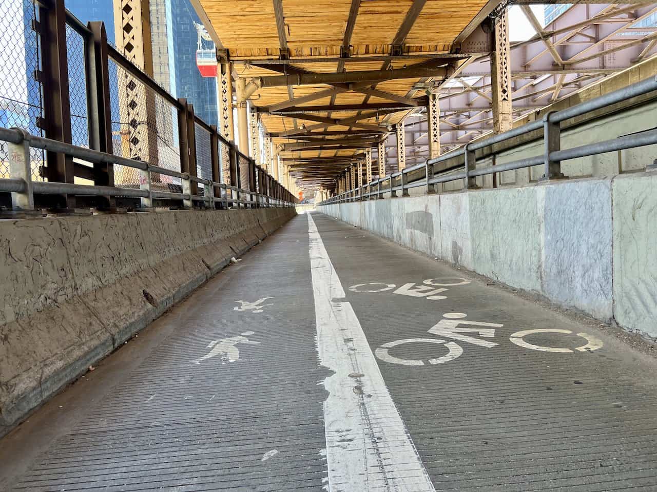 Pedestrian and Bicycle Lanes Queensboro Bridge