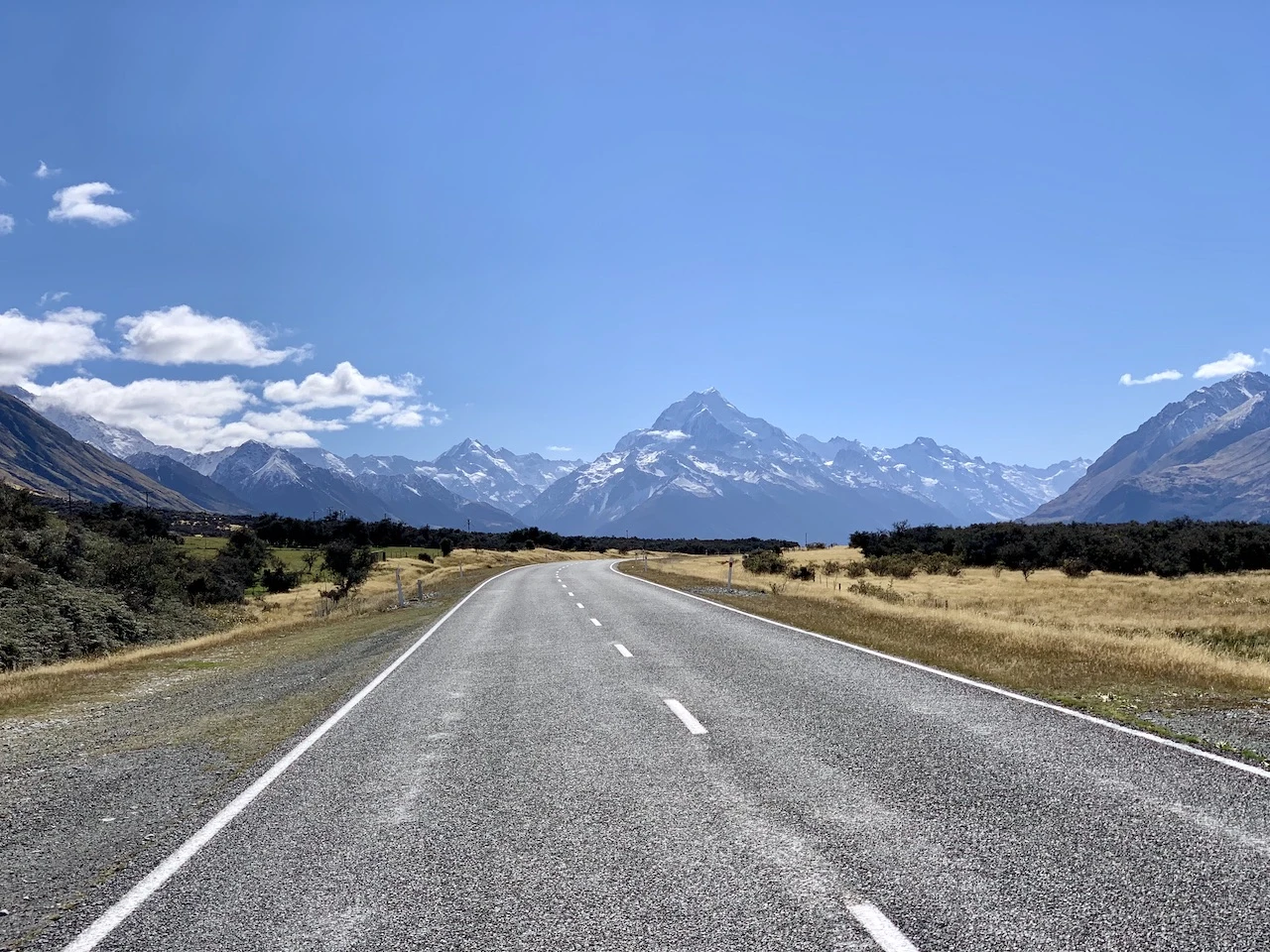 The Road to Mt Cook