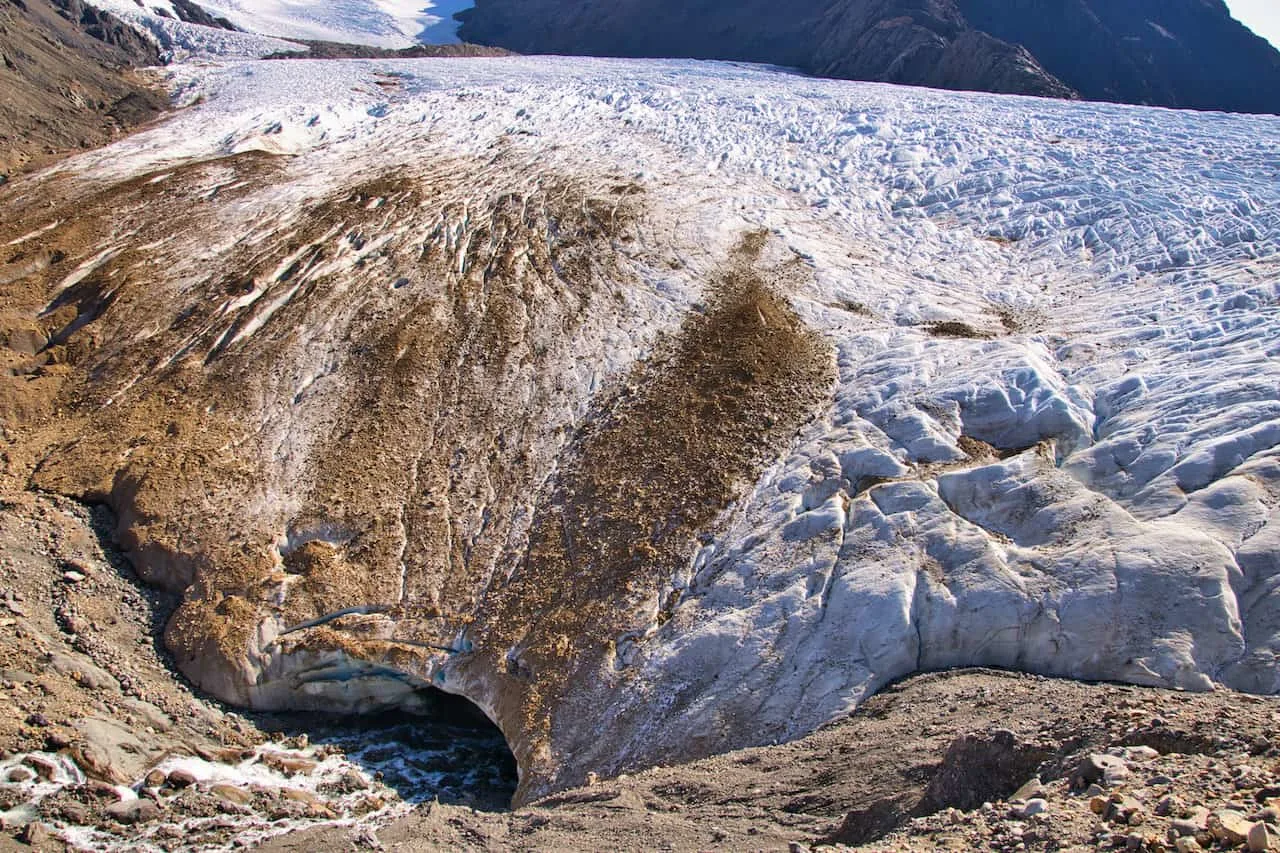 Glacier Tunel Inferior End