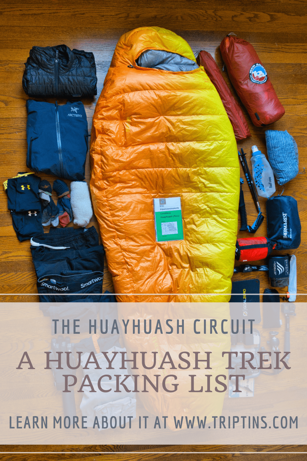 Huayhuash Circuit Trek Packing List