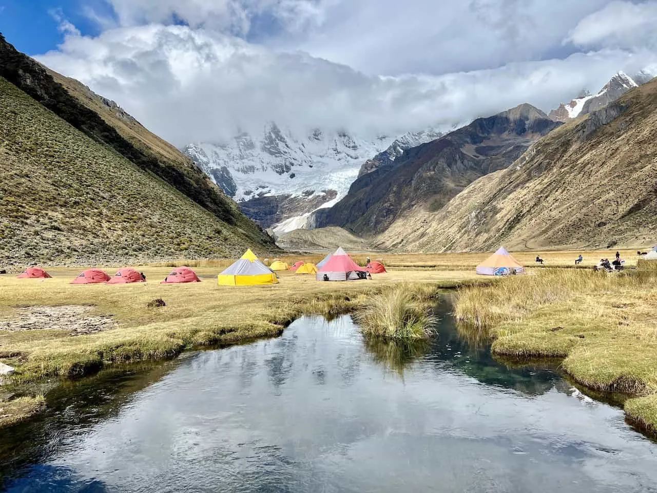 Huayhuash Evening Camp