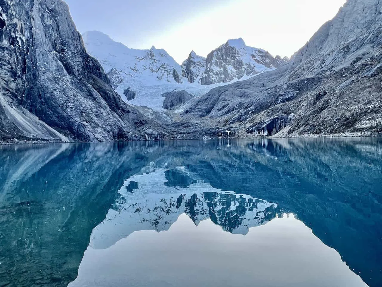 Huayhuash Trekking Map Lakes