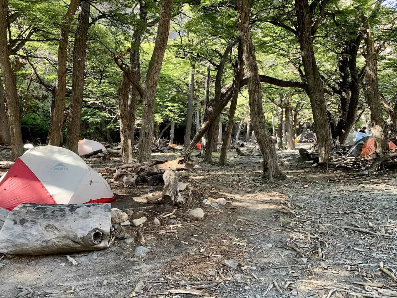 Huemul Circuit Campsite