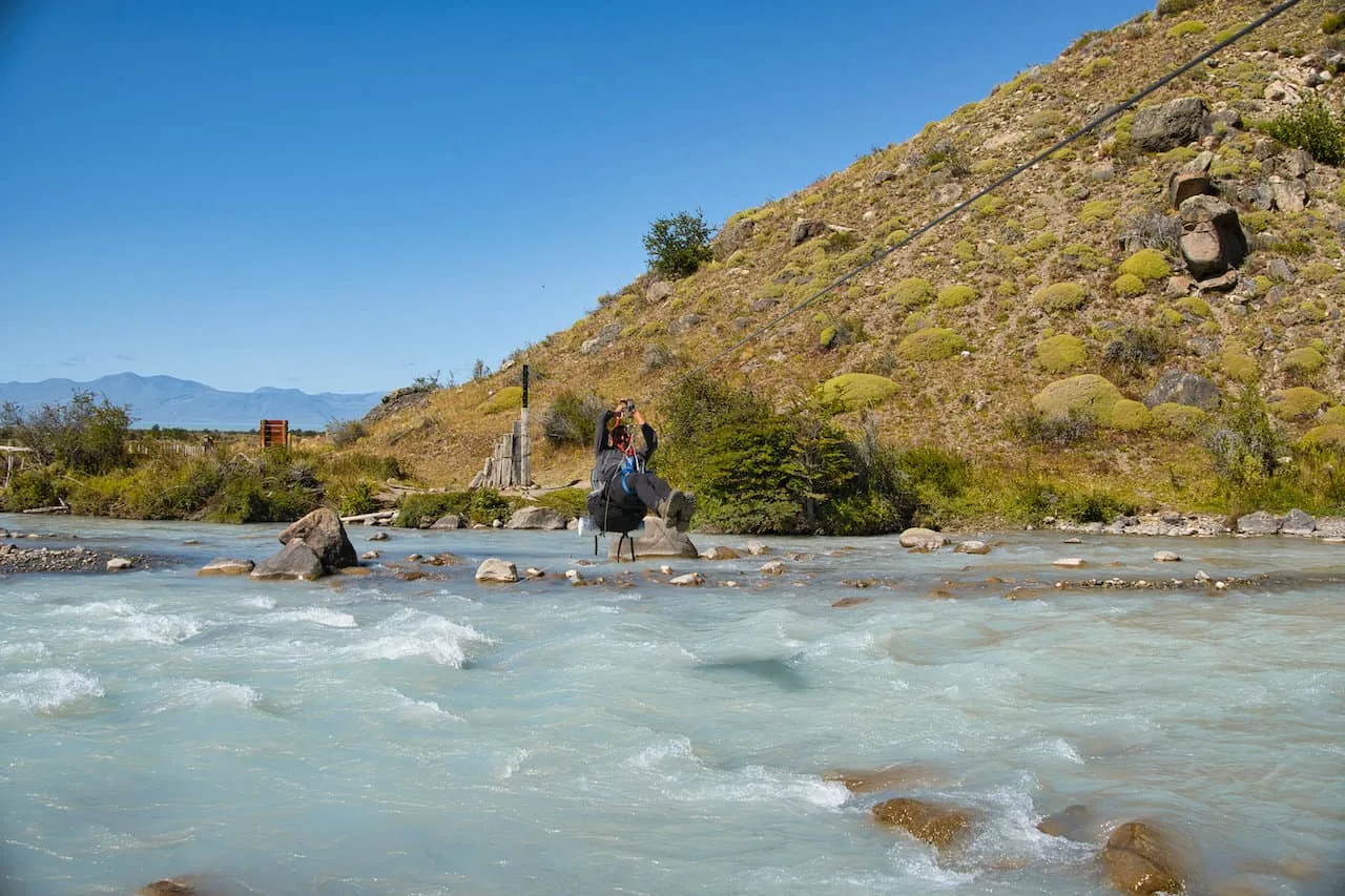 Rio Tunel Tyrolean Traverse